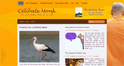 Desktop Screenshot of celibatemonk.com